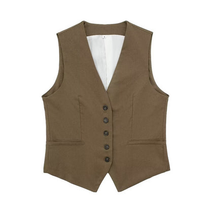Women Vest Shorts With Suit