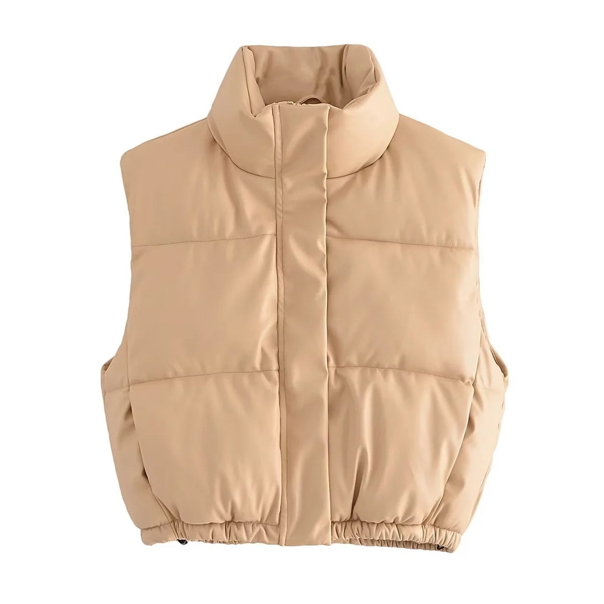 Women Vest PU Leather Vest Fashion Camisole